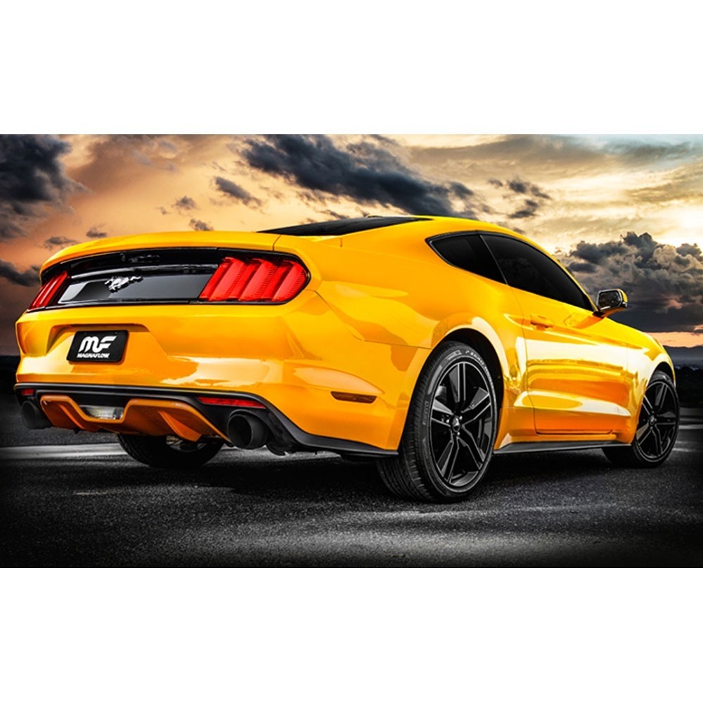Ford Cat-Back 2015 Ford Mustang 2.3L Black Magnaflow Cat-Back