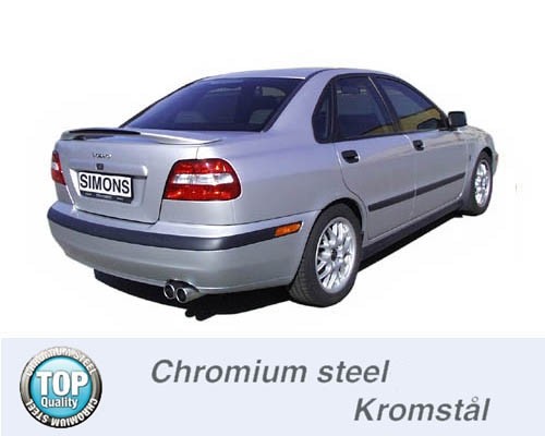 Simons Uitlaatsysteem af kat. Volvo V40 1996-2000
