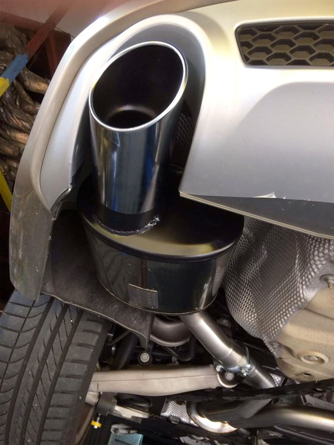 AUDI A6 C7 4G (Sedan + Avant) QUATTRO 3.0 TDI V6 (204 Hp - 245 Hp) 2011 -> 2014 Rear exhaust Left O1