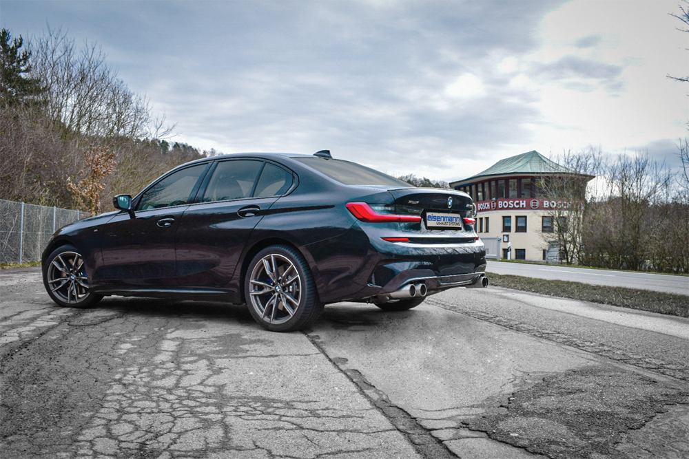 Rear Muffler BMW 3 Series Sedan Exhaust Systems