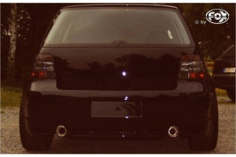 VW Golf IV Einddemper Uitgang rechts/links 63,5mm - 1x90 Typ 17