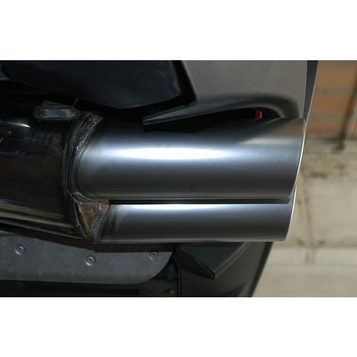 ALFA ROMEO MiTo 1.4i T MultiAir (135 Hp) 2009 -> 2014 Rear exhaust OO80 SATIN FINISH