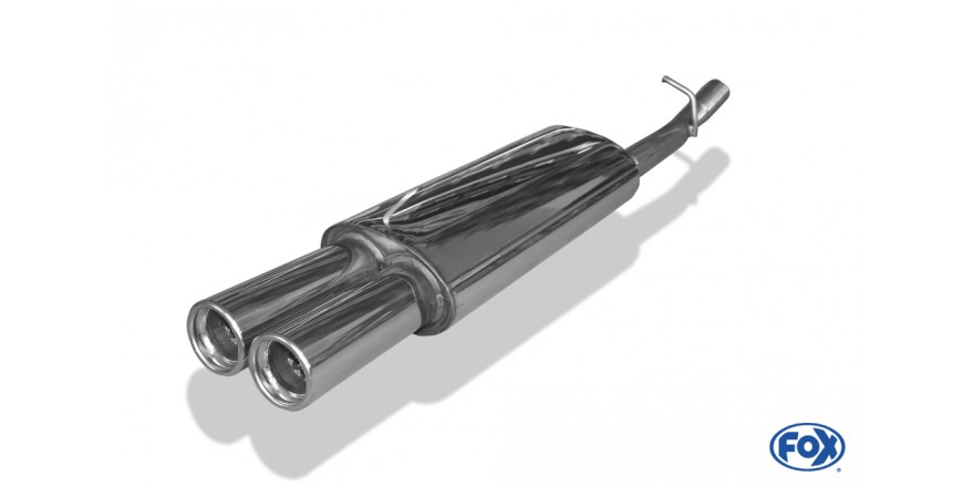 Opel Vectra A Stufenheck Einddemper - 2x76 Typ 13 FOX