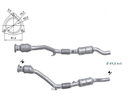 Skoda SUPERB 2.8i V6 30V 2771 cc 142 Kw / 193 cv AMX Magnaflow C