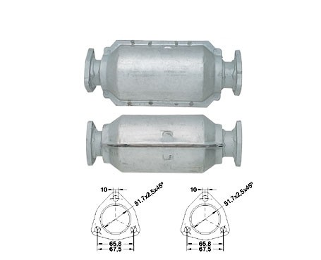 Fiat REGATA 75 1.5ie 1498 cc 55 Kw / 75 cv SPI Magnaflow CAT Bou