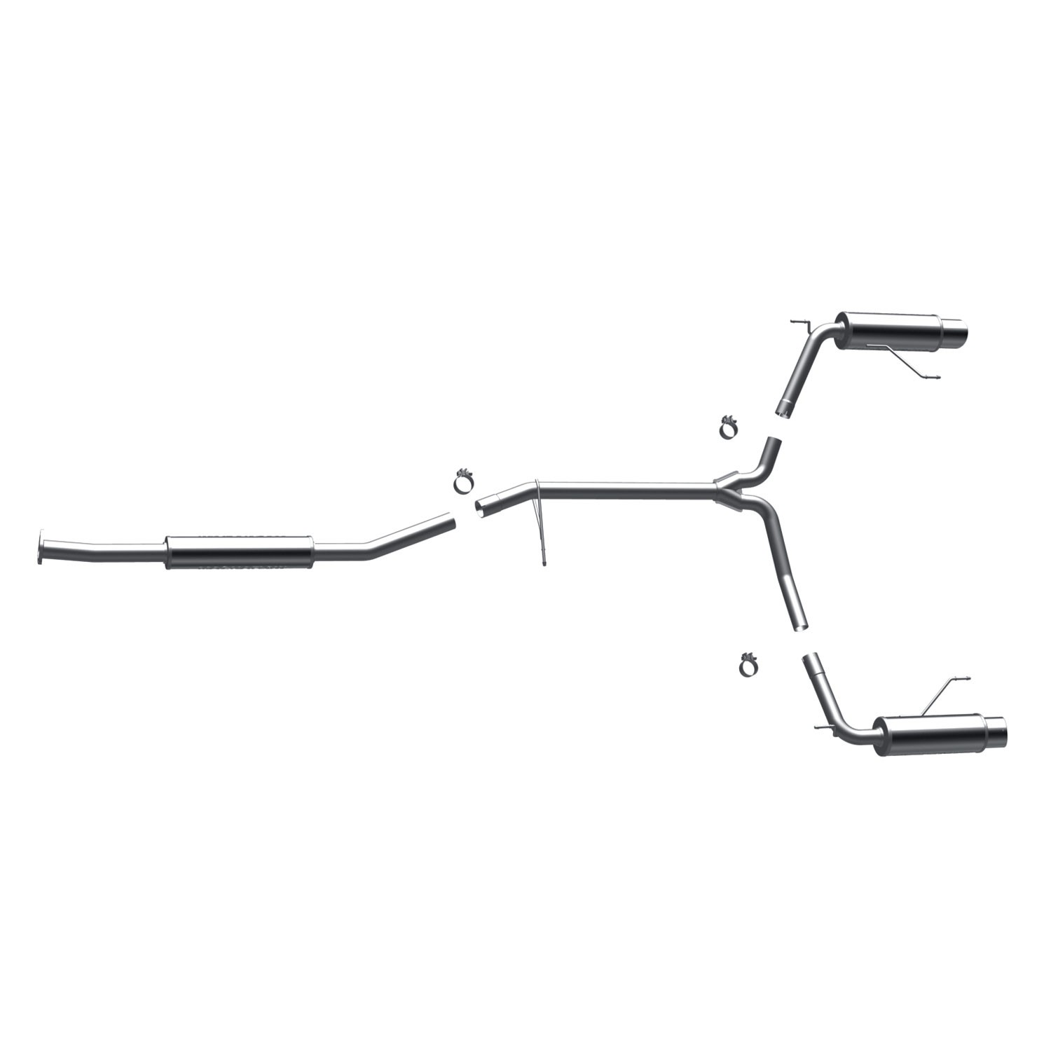 Honda Cat-Back 06 Honda Accord V6 coupe Magnaflow Cat-Back