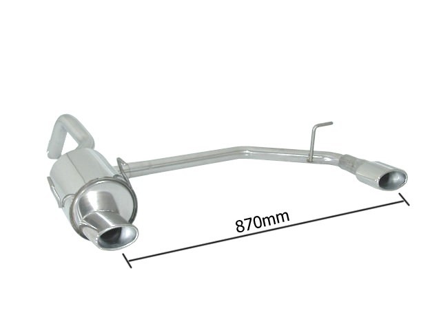Fiat 500 (typ312) Einddemper Ragazzon