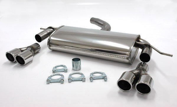 Simons Dual Power Einddemper VW Golf V 2003>