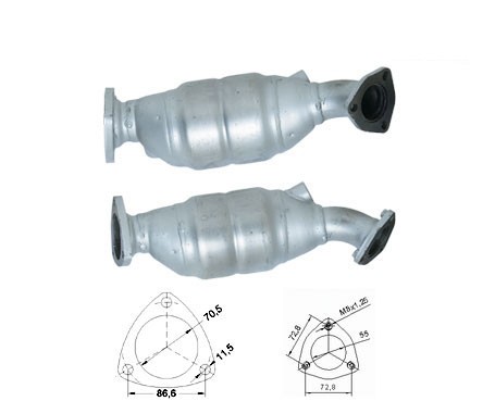 VW PASSAT 3B(G) 2.0i 20V 1984 cc 96 Kw / 131 cv ALT Magnaflow CA