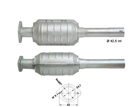 Skoda FELICIA 1.3i 1289 cc 48 Kw / 65 cv 781.135M Magnaflow CAT
