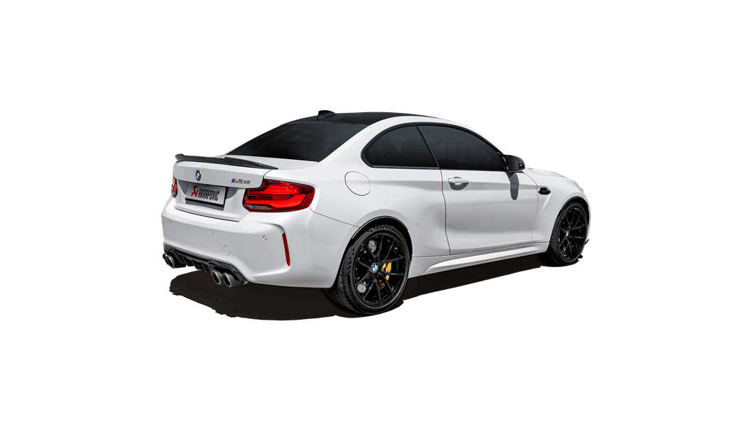 Akrapovic BMW M2 CS With Gpf – “Slip On” Titanium Exhaust