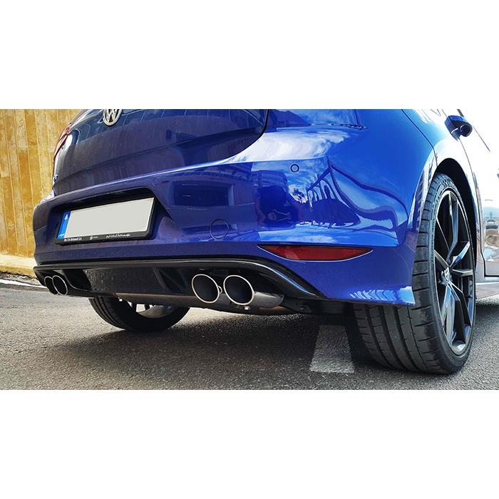 AUDI A3 8V QUATTRO 2.0 TDI (150 Hp) 2012 Endpipe kit 100x75 Right + 100x75 Left