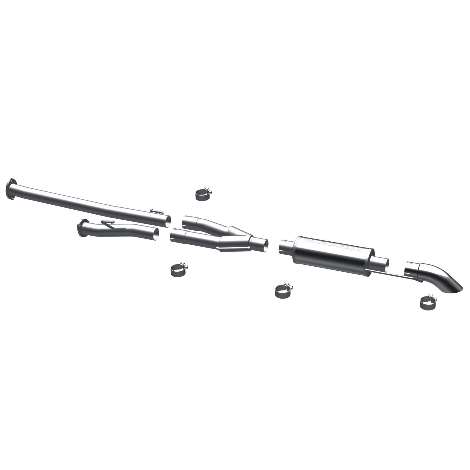 Toyota Cat-Back 09-10 Toy Tundra 5.7 EC/CC Magnaflow Cat-Back