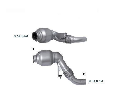 BMW 120D 2.0TD 1995 cc 120 Kw / 163 cv M47N2 E87 Magnaflow CAT B
