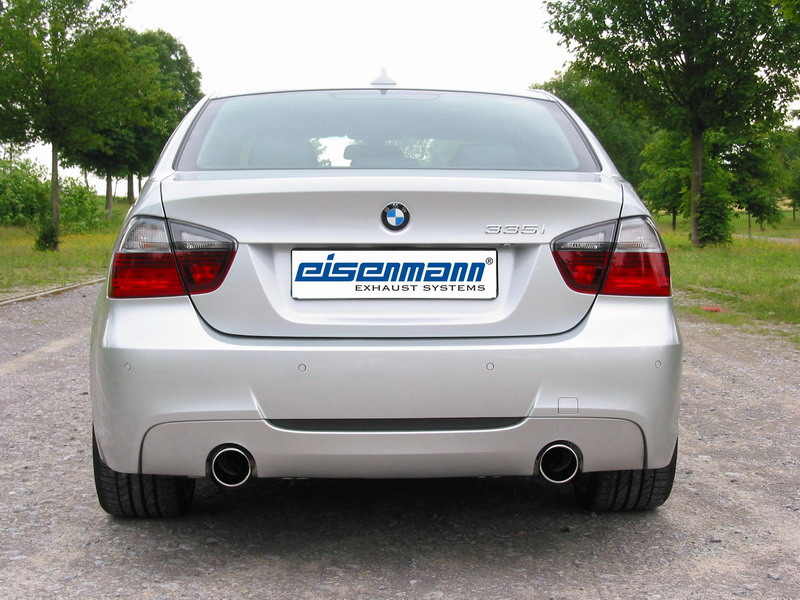 Rear Muffler BMW 3 Series Sedan Exhaust Systems
