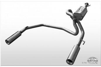 Toyota Land Cruiser Typ J12 - 3-drs Einddemper Uitgang rechts/li