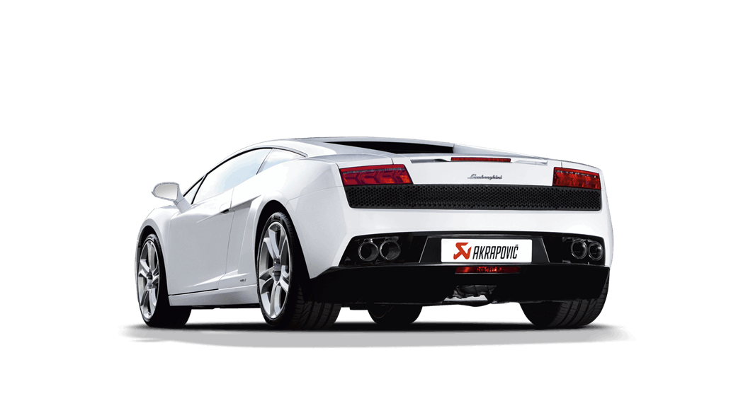 Akrapovic Lamborghini Gallardo Titanium Slip On Exhaust System LP550-2/LP560-4/LP570-4 5.2 V10