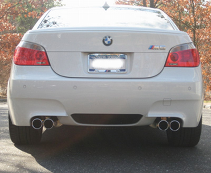 Rear Muffler BMW M 5 Series Sedan Exhaust Systems