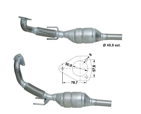 Seat IBIZA 1.9TD 1896 cc 66 Kw / 90 cv ALH Magnaflow CAT Bouwjaa