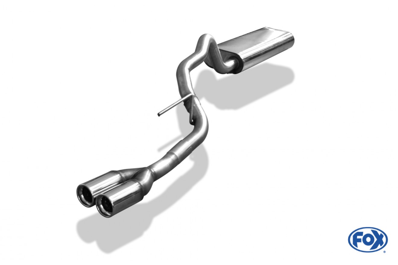 Jeep Grand Cherokee Typ WJ/WG Einddemper - 2x80 Typ 13 FOX