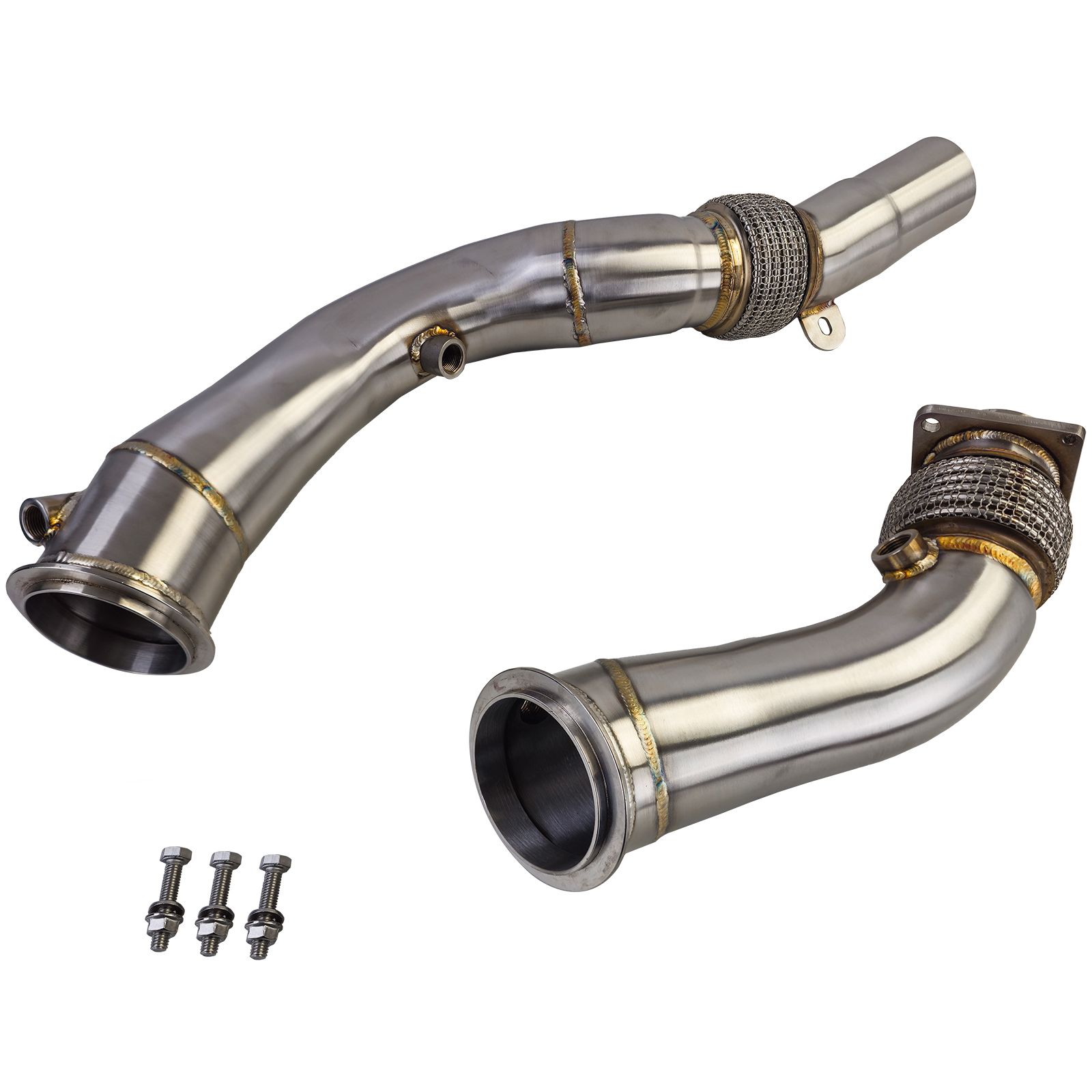 Downpipe BMW M3 M4 F80 F82 F83 S55 RVS 2014-2020