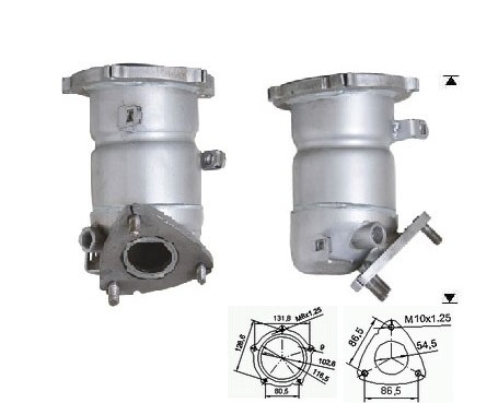 Hyundai SANTA FE 2.4i 16V 2351 cc 106 Kw / 144 cv 4JS Magnaflow