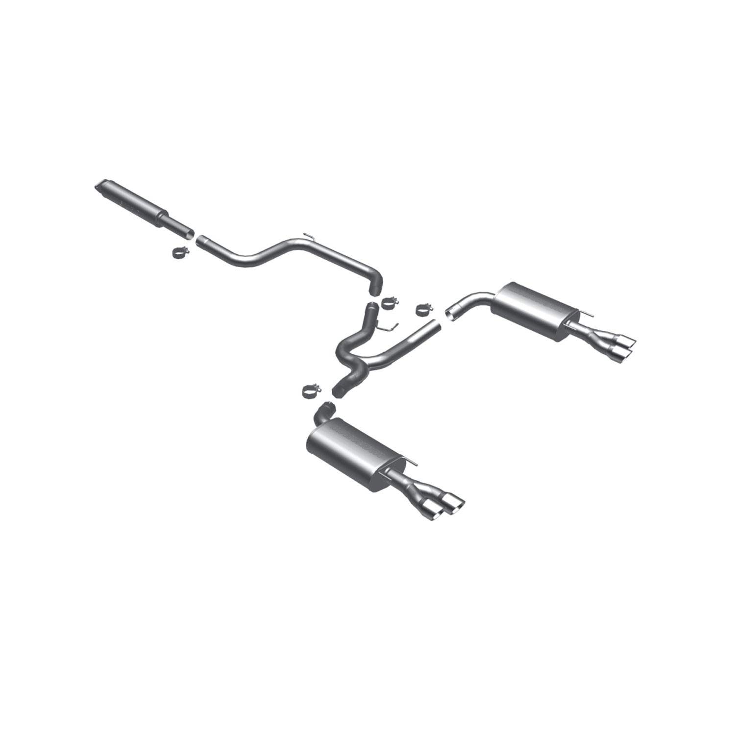 Pontiac Cat-Back 00-05 Pontiac Grand Prix V6 Magnaflow Cat-Back