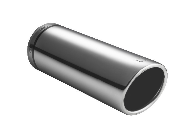 Uitlaatsierstuk enkel rond 120mm RVS ultersport