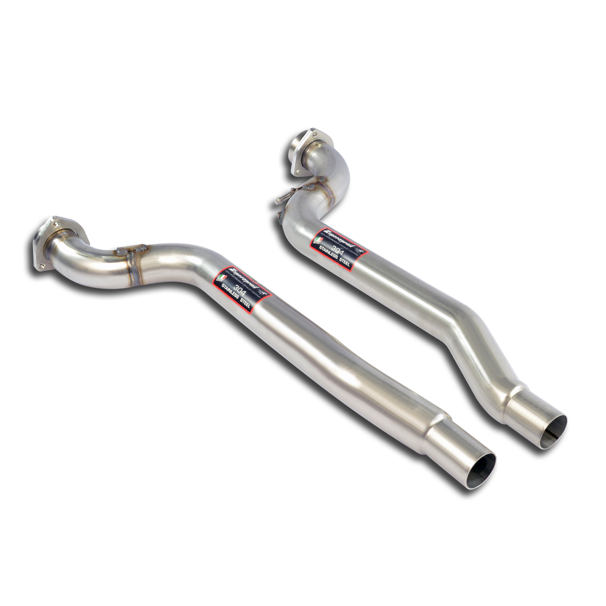 AUDI A6 C7 4G (Sedan + Avant) QUATTRO 3.0 TFSI V6 (310 Hp) 2012 -> 2014 Race pipes kit Right - Left
