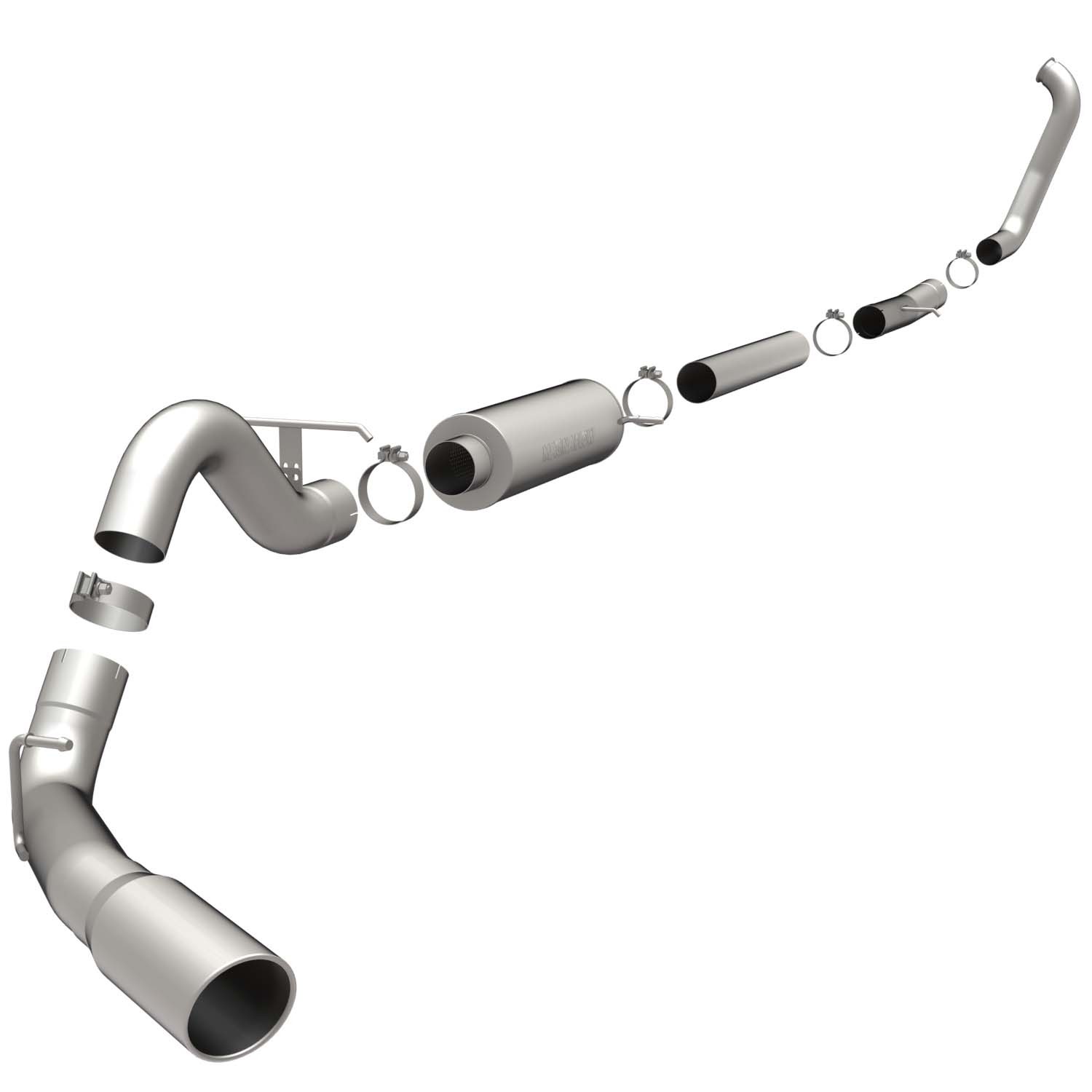 Ford SYS TB XL 99-03 Excursion 7.3L 4in Magnaflow Cat-Back
