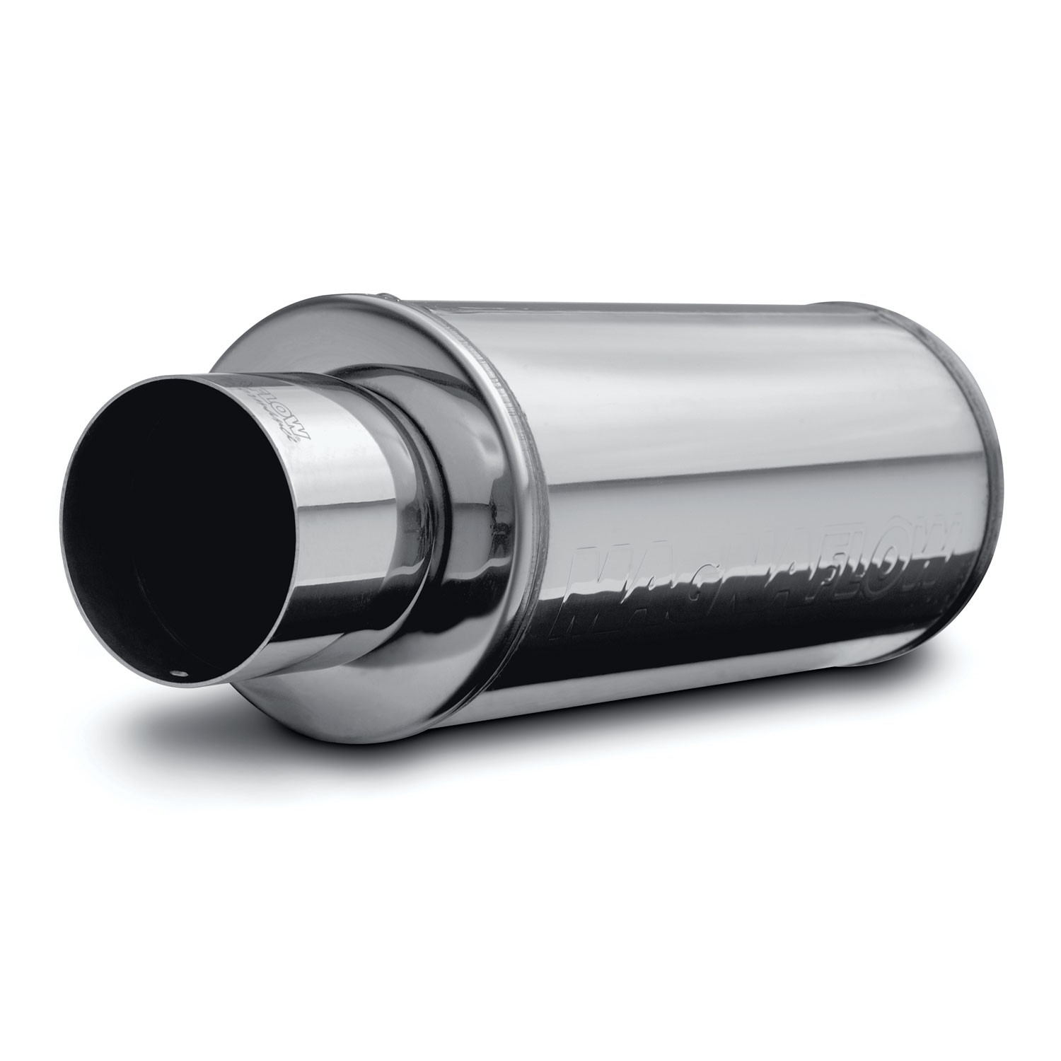 Muffler W/Tip Mag SS 14X6X6 2.25/4. Magnaflow Demper
