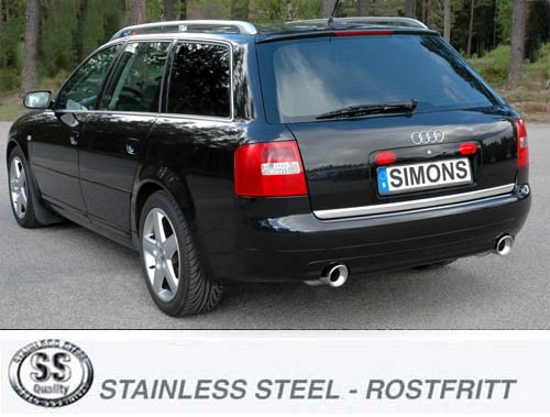 Simons Uitlaatsysteem af kat. Audi A6 Quattro 5C 2002>