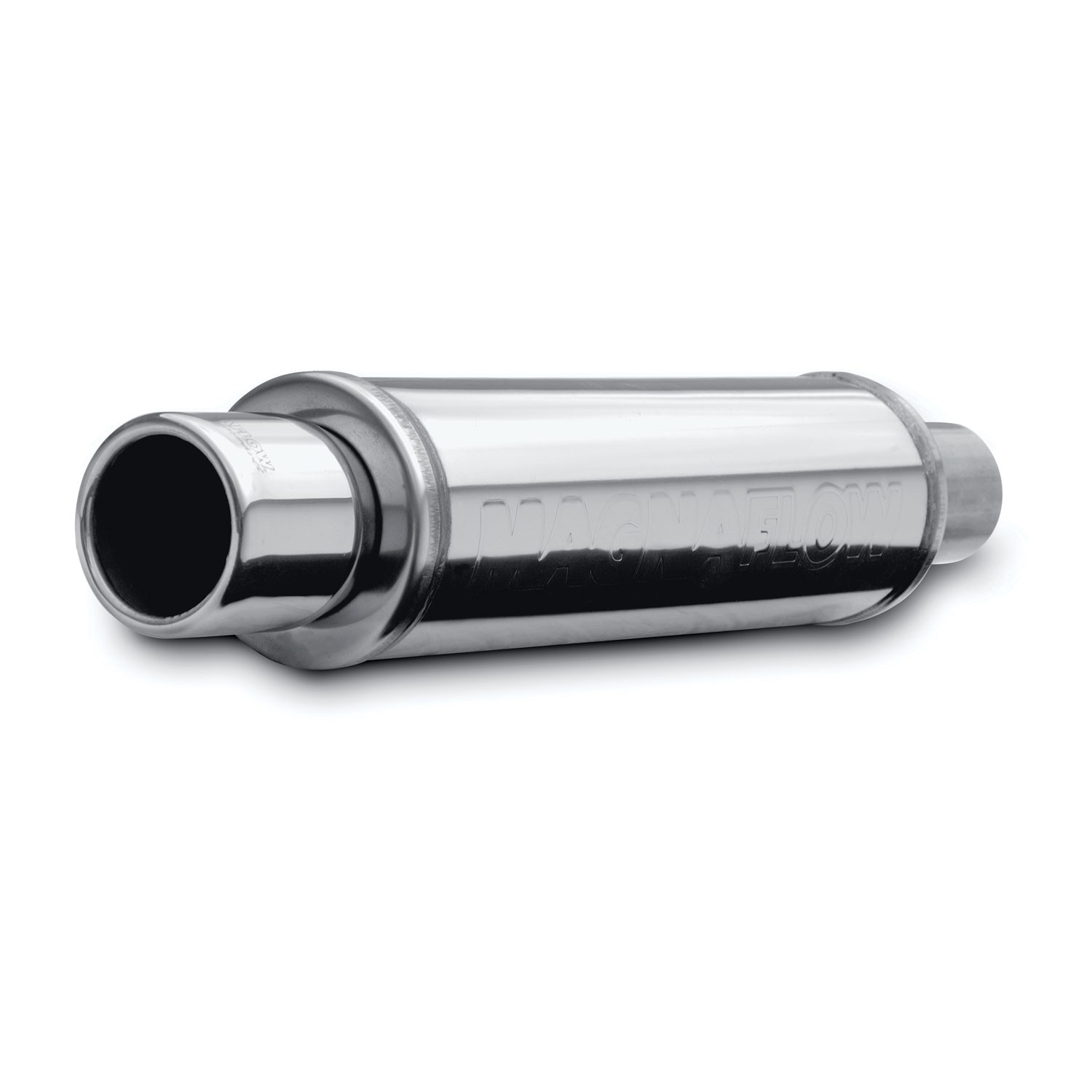 Muffler W/Tip Mag SS 14X4X4 2.25/3 Magnaflow Demper