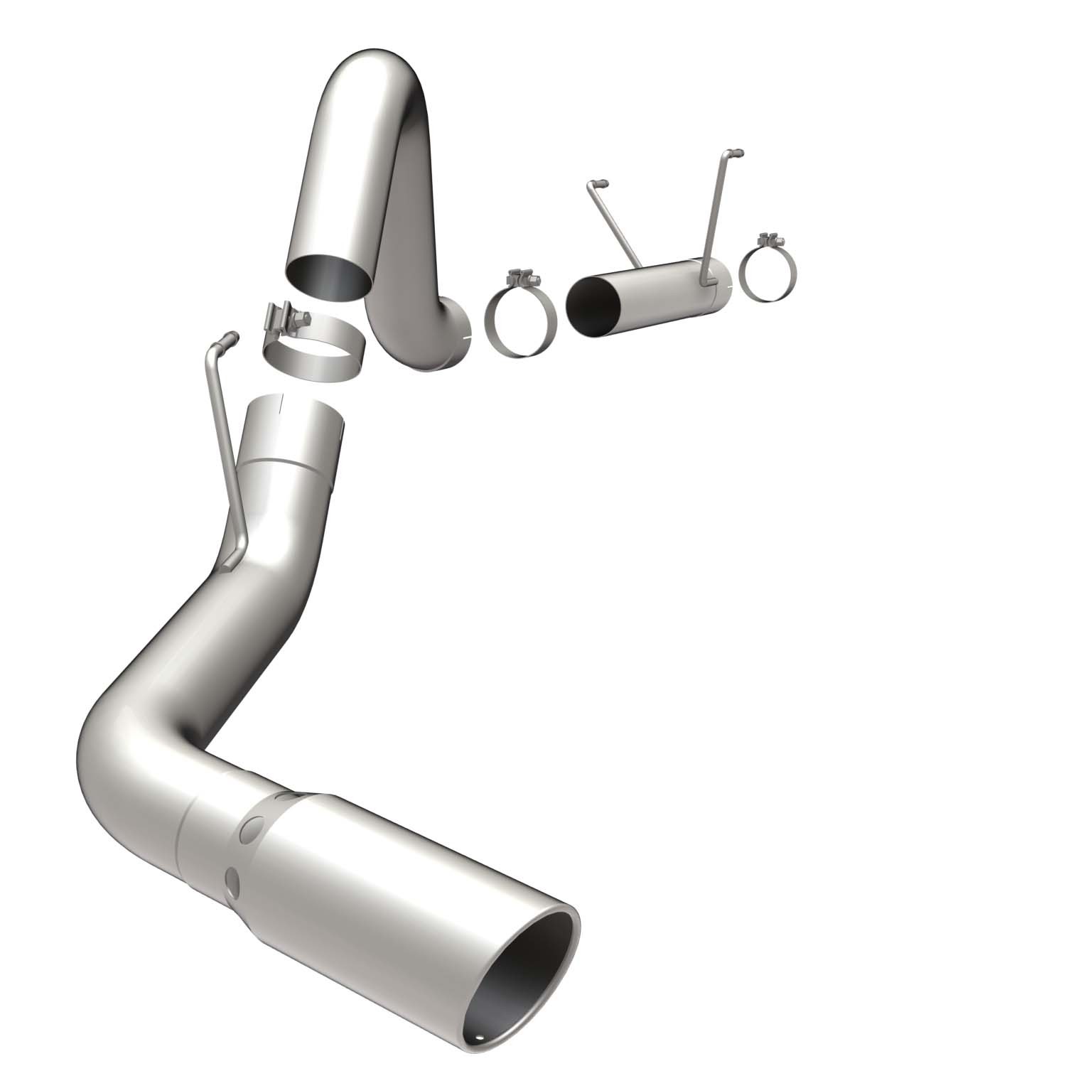 Dodge Cat-Back PI 07 Dodge Ram 6.7L 4" Magnaflow Cat-Back