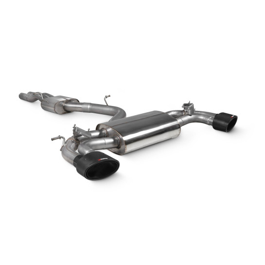 Audi RS3 8V Sportback 15 - 17 PFL Resonated cat-back system with valves
