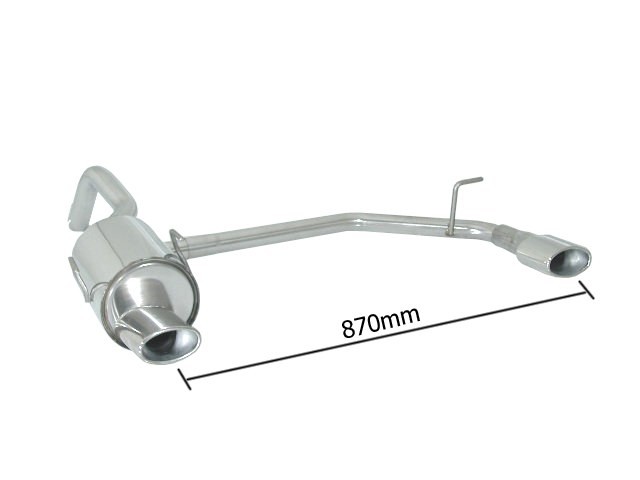 Fiat 500 (typ312) Einddemper Ragazzon