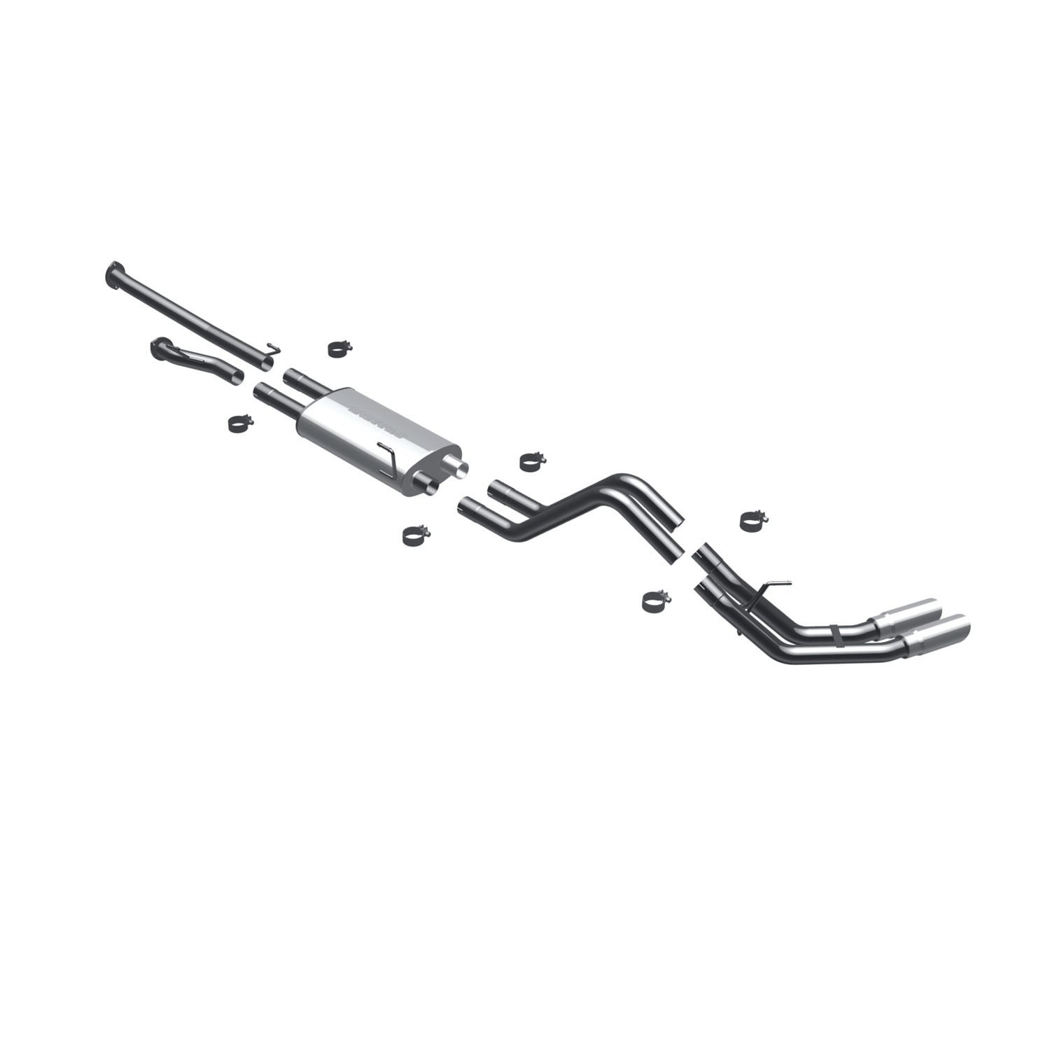 Toyota Cat-Back 8/08-09 Tundra 5.7 EC-CC/SB Magnaflow Cat-Back