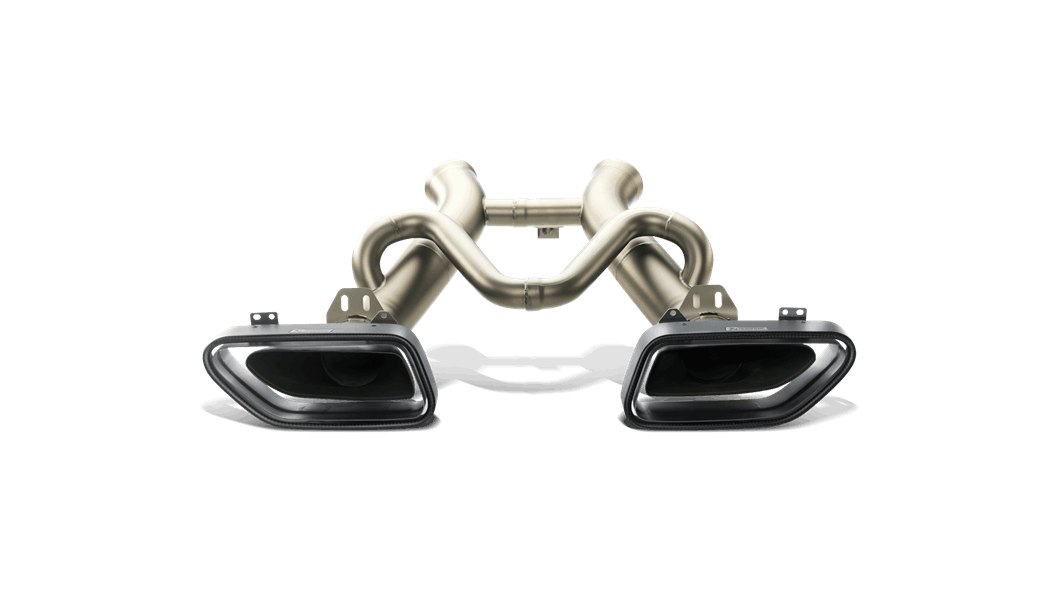 Akrapovic Mclaren Mp4-12C Titanium Slip On Uitlaat Systeem