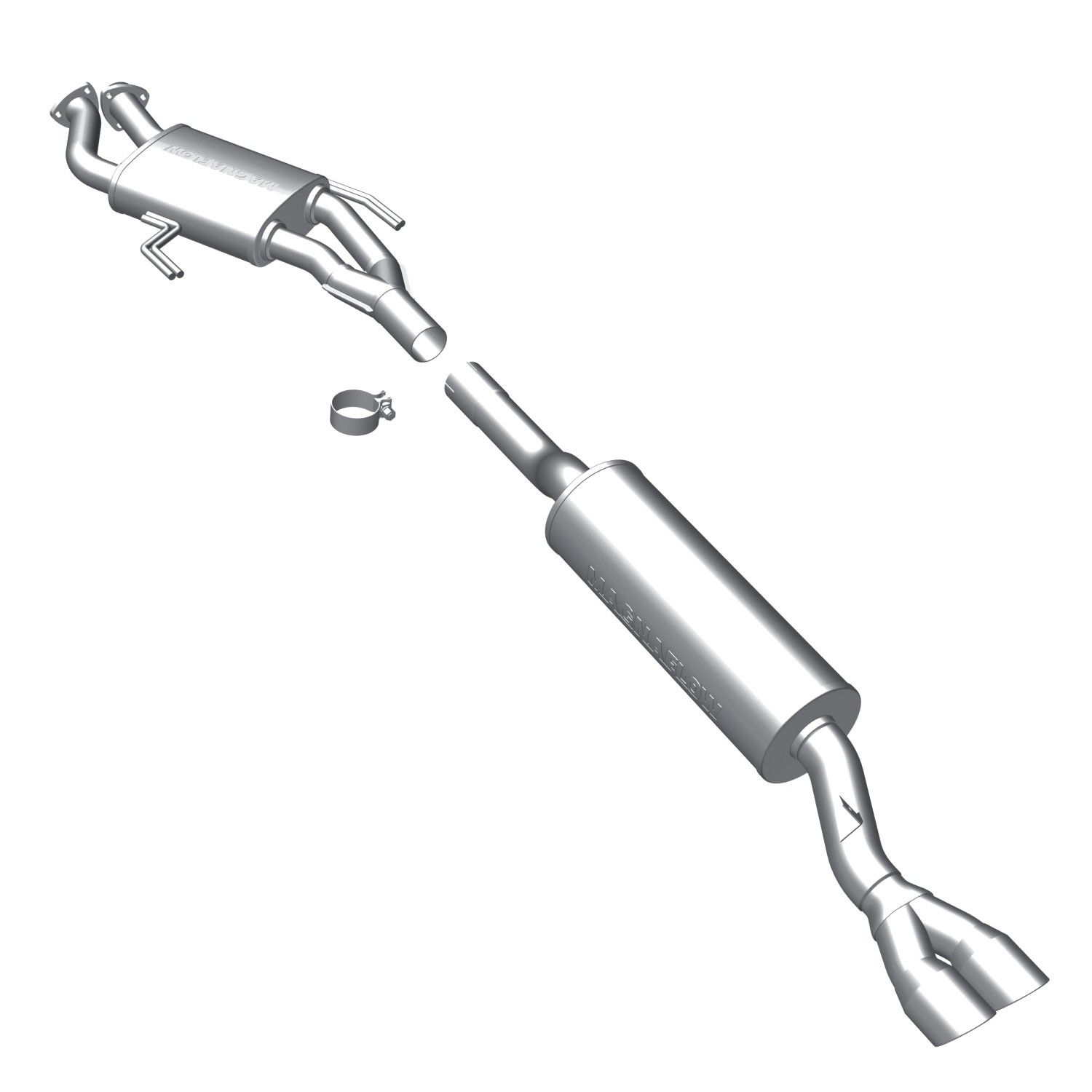 BMW Cat-Back 85-88 BMW 535 3.5L Magnaflow Cat-Back