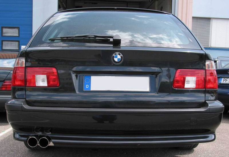 Rear Muffler BMW 5 Series Wagon Exhaust Systems