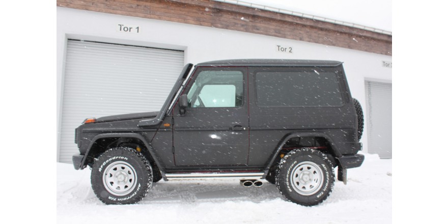 Mercedes G-Klasse Typ 463 (mit Trittbrett) Einddemper Uitgang se