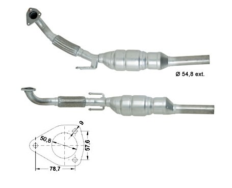 VW BORA 1.9TDI 1896 cc 110 Kw / 150 cv ARL Magnaflow CAT Bouwjaa