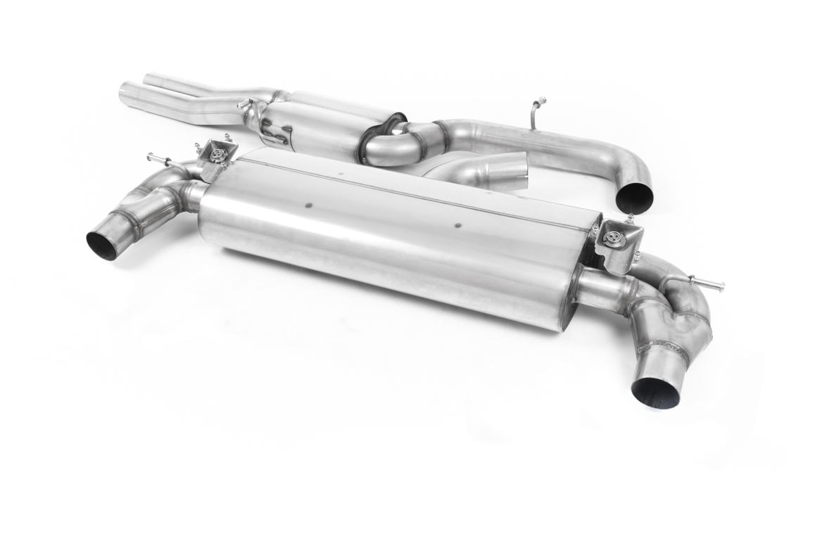 Milltek Cat-back Audi RS3 sportback 400PS Resonated Titanium Trims