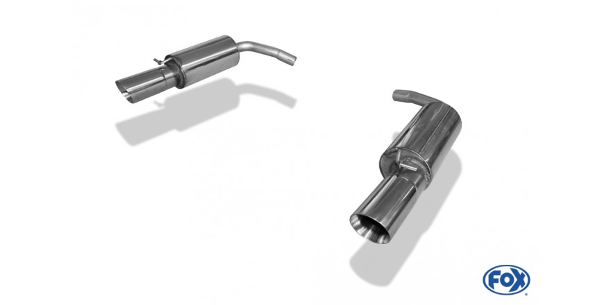 Mini Cooper Clubman R55 Einddemper rechts/links - 1x100 Typ 25 r