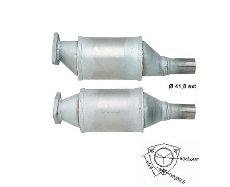 VW GOLF III 1.8i 1781 cc 55 Kw / 75 cv AAM Magnaflow CAT Bouwjaa