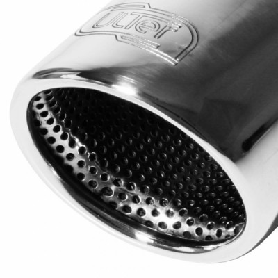 Einddemper VW Golf VI 2008-2012 RVS eindstuk 90mm rond ulter