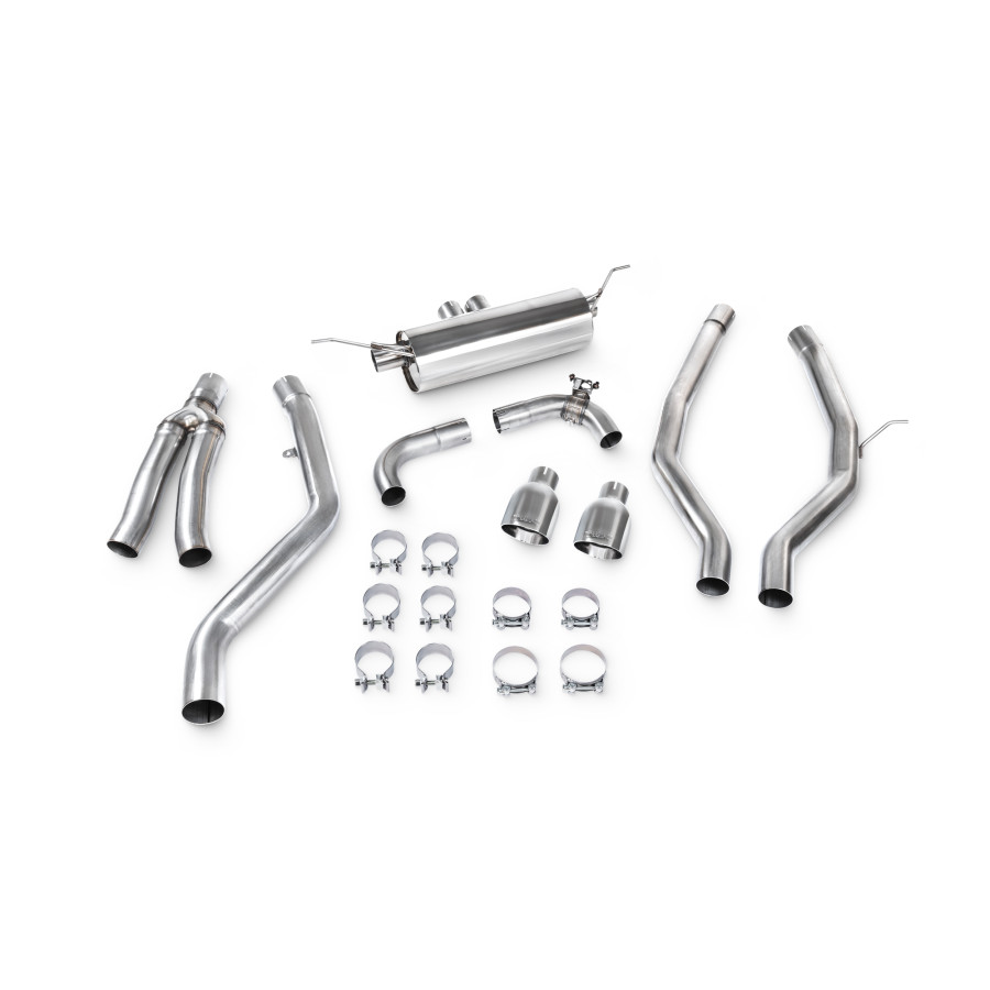 Toyota Supra A90 (Inc GR) 3.0T ROW Non-GPF Model Cat-back Polished Daytona Scorpion
