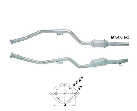 Mercedes E420 4196 cc 205 Kw / 279 cv W210 Magnaflow CAT Bouwjaa