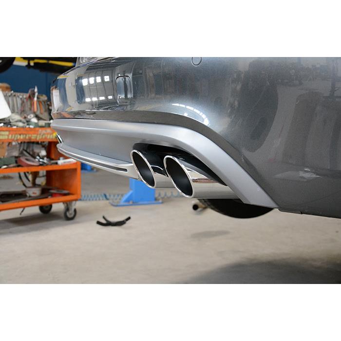 AUDI A6 C7 4G (Sedan + Avant) QUATTRO 3.0 TFSI V6 (310 Hp) 2012 -> 2014 Rear pipe Right 100x75 (Muff
