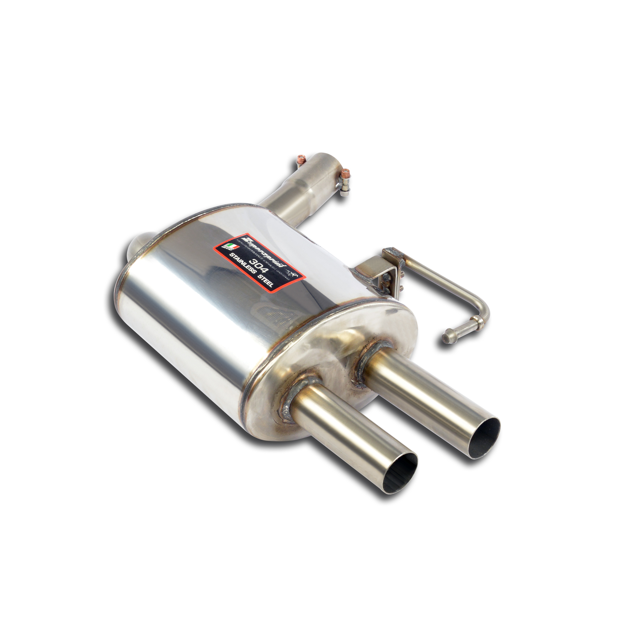 AUDI A4 B9 (Sedan + Avant) 2.0 TFSI (190 - 252 Hp) 2016 Rear exhaust Left